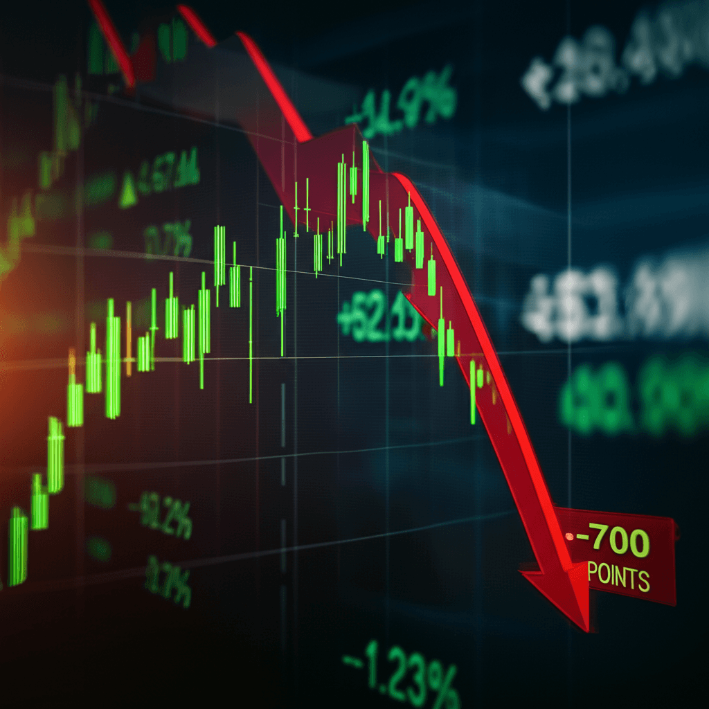 Indian Stock Market Plunge: Sensex Dives 700 Points, What Triggered Today's Sell-Off?