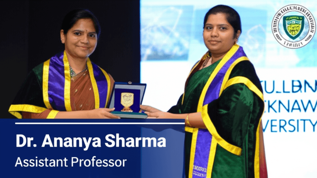Lucknow University's Dr. Ananya Sharma Awarded Prestigious YS Murty Medal for Groundbreaking AI Research